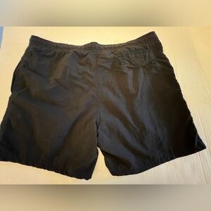 BEACHRAY MENS SWIMMING TRUNKS   SIZE SMALL. BLACK W YELLOW DRAWSTRING